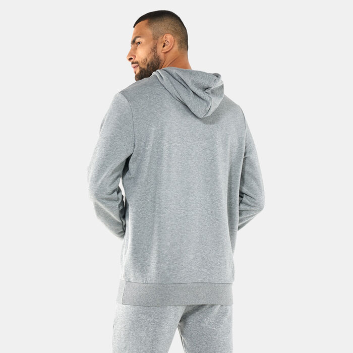 PUMA Men's Classics Logo Hoodie Grey PUMA Men's Classics Logo Hoodie Grey image number 1