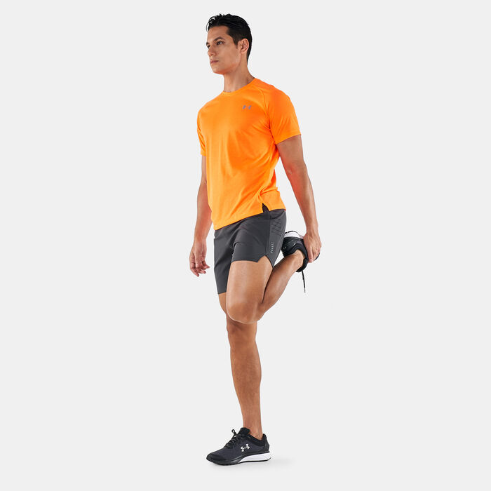 Under Armour Men's UA Speedpocket 7-Inch Shorts Grey Under Armour Men's UA Speedpocket 7-Inch Shorts Grey image number 2