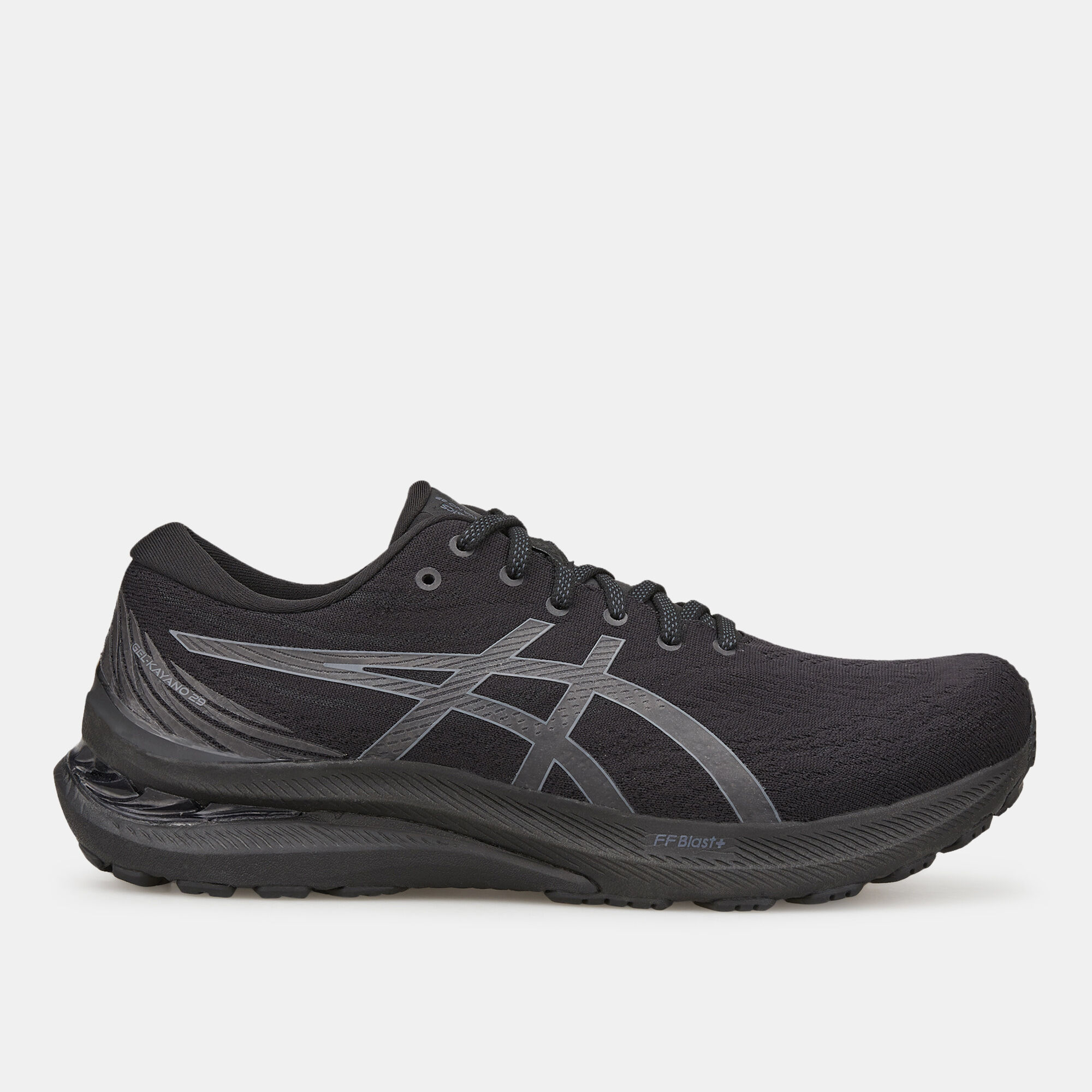 Asics black womens runners sale