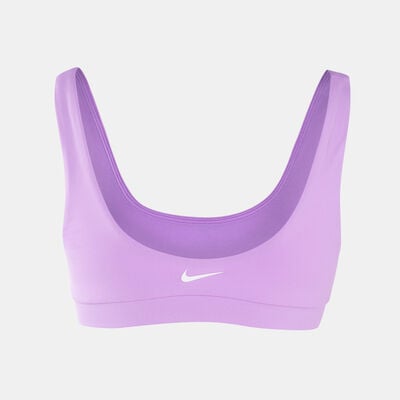 Nike Swim Women's Grid Bikini Top Pink Nike Swim Women's Grid Bikini Top Pink