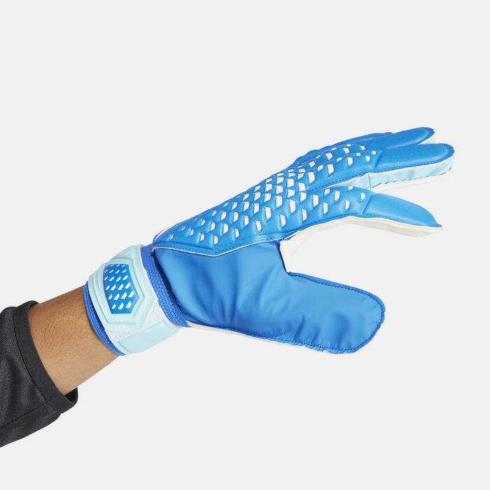 adidas Predator Football Training Gloves Blue adidas Predator Football Training Gloves Blue image number 1