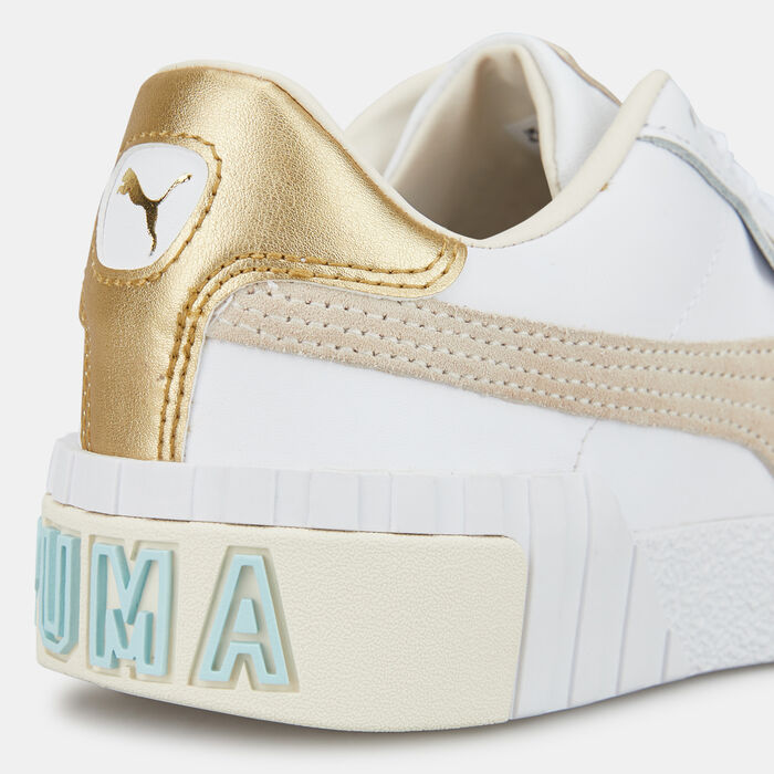 PUMA Women's Cali Soft Glow Shoe White image number 4