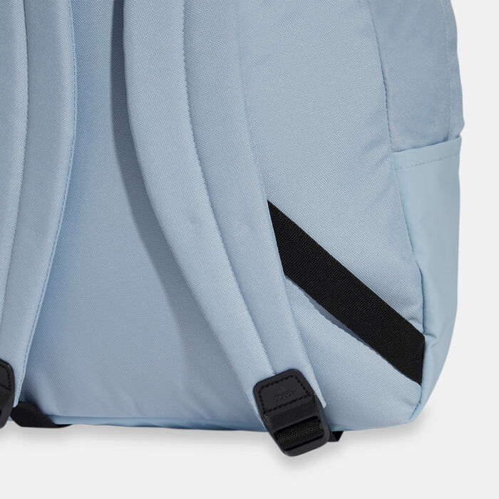 adidas Men's Classic Badge of Sport 3-Stripes Backpack Blue adidas Men's Classic Badge of Sport 3-Stripes Backpack Blue image number 3