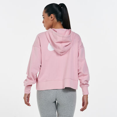 Nike Women's Dri-FIT Get Fit Hoodie Pink