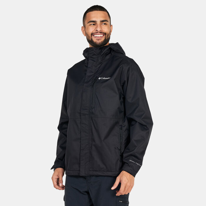 Columbia Men's Hikebound™ Rain Jacket Black Columbia Men's Hikebound™ Rain Jacket Black image number 0