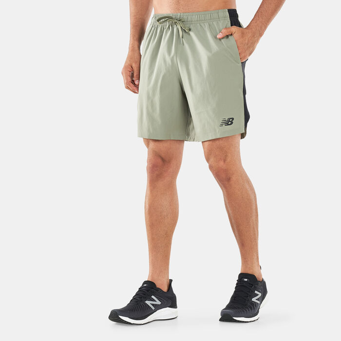 New Balance Men's Tenacity Woven 7-Inch Shorts Green image number 0