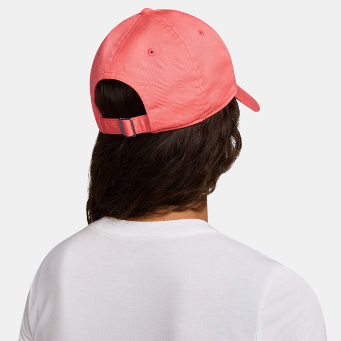 Nike Club Unstructured Futura Wash Cap Orange image number 1