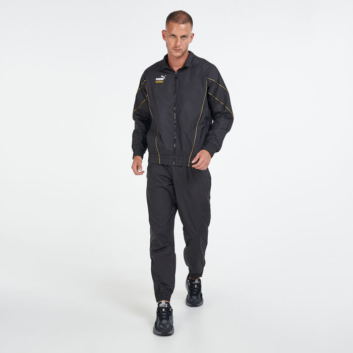 PUMA Men's Iconic King Track Jacket Black PUMA Men's Iconic King Track Jacket Black image number 2