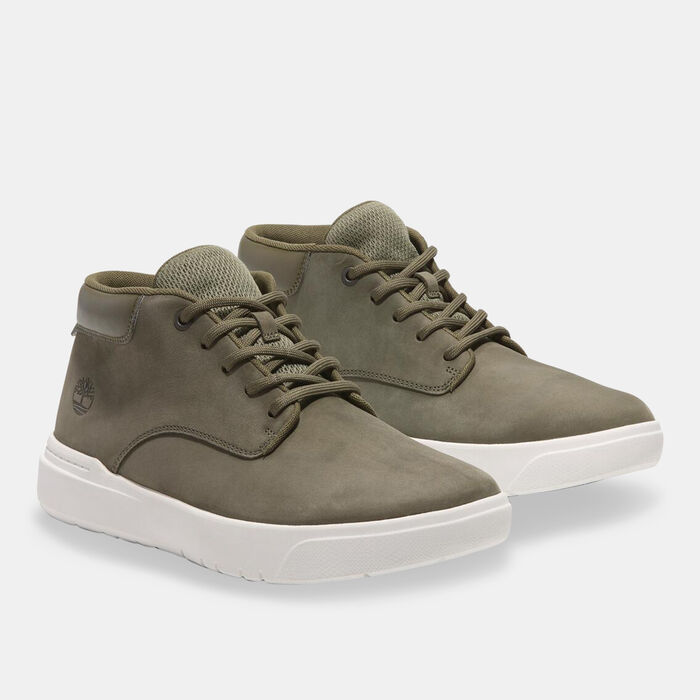 Timberland Men's Seneca Bay Mid Shoes Green Timberland Men's Seneca Bay Mid Shoes Green image number 1