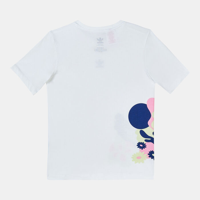 adidas Originals Kids' Trefoil T-Shirt White adidas Originals Kids' Trefoil T-Shirt White image number 1