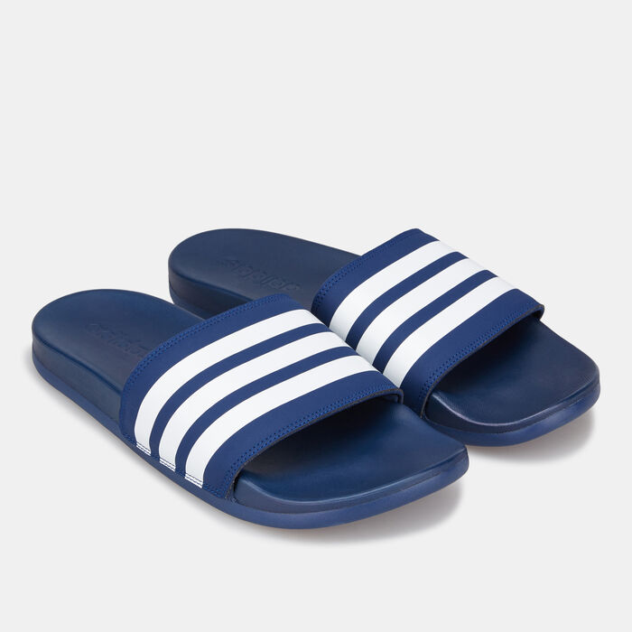 adidas Men's adilette Cloudfoam Slides Multi adidas Men's adilette Cloudfoam Slides Multi image number 0