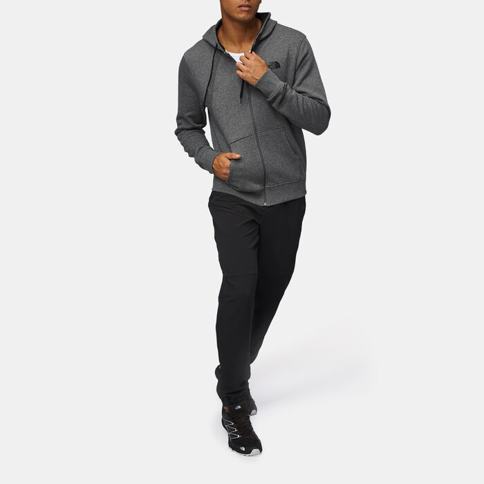 The North Face Men's Open Gate Full Zip Hoodie Grey The North Face Men's Open Gate Full Zip Hoodie Grey image number 5