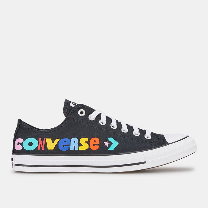 Converse Chuck Taylor All Star Happy Faces Low Top Unisex Shoe Black Converse Chuck Taylor All Star Happy Faces Low Top Unisex Shoe Black image number 0