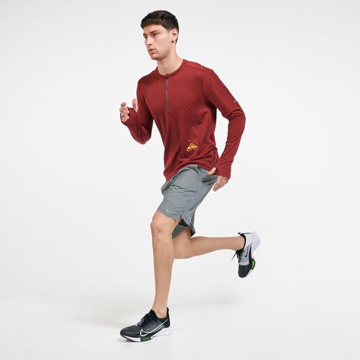 Nike Men's Dri-FIT Element 1/2 Zip Trail T-Shirt Multi Nike Men's Dri-FIT Element 1/2 Zip Trail T-Shirt Multi image number 2