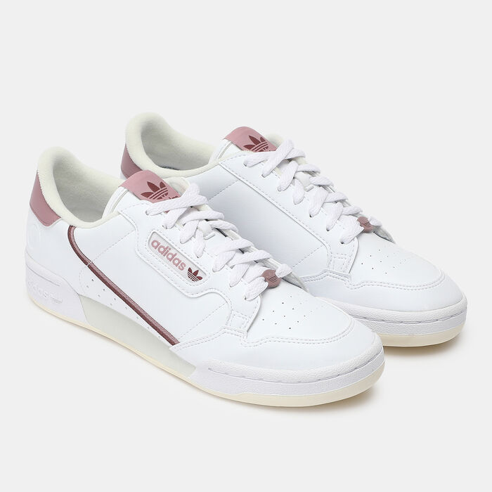 adidas Originals Women's Continental 80 Vegan Shoe White adidas Originals Women's Continental 80 Vegan Shoe White image number 1