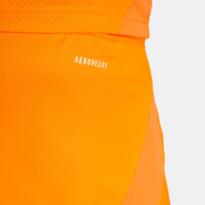 adidas Men's Real Madrid 24/25 Away Replica Football Shorts Orange adidas Men's Real Madrid 24/25 Away Replica Football Shorts Orange image number 4