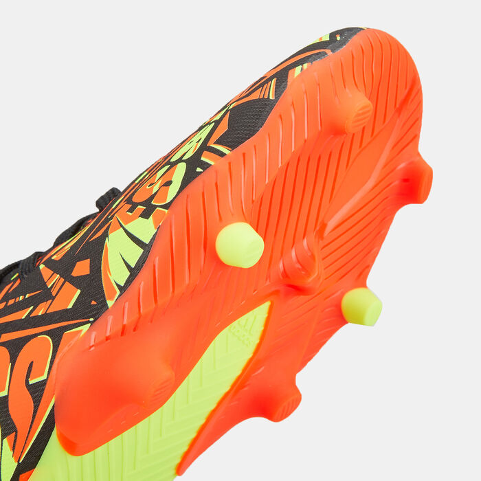 adidas Kids' Nemeziz Messi 19.3 Firm Ground Football Shoe Red adidas Kids' Nemeziz Messi 19.3 Firm Ground Football Shoe Red image number 5
