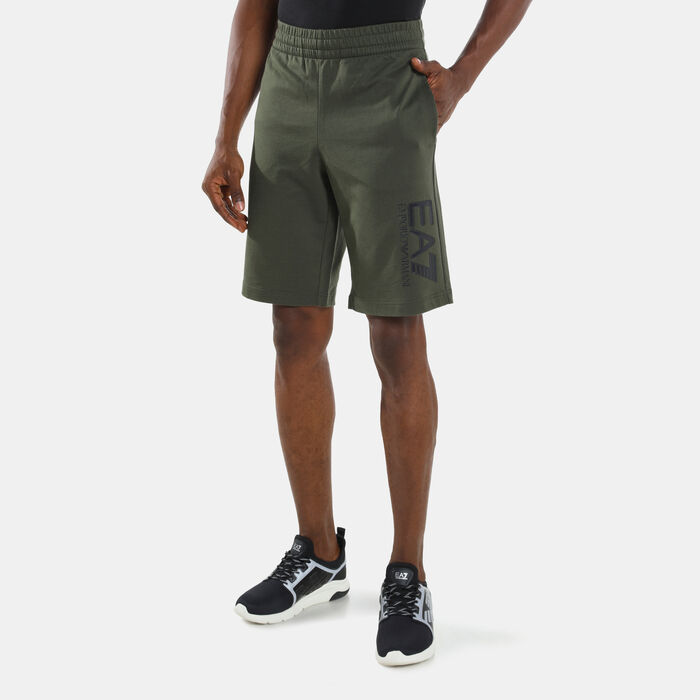 EA7 Emporio Armani Men's Train Visibility Shorts Green image number 0