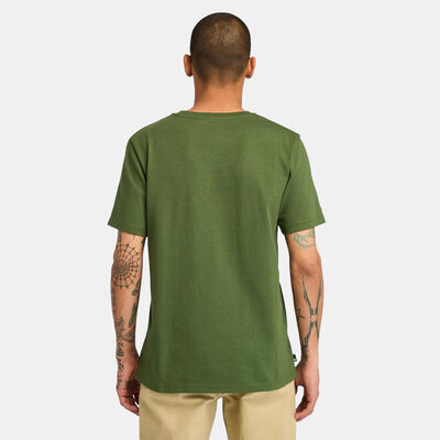 Timberland Men's Established 1973 Logo T-Shirt Green