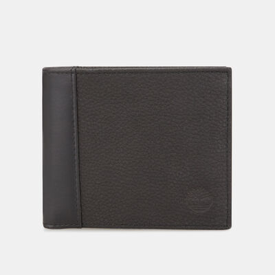 Timberland Men's Bifold Coin Pocket Wallet Grey Timberland Men's Bifold Coin Pocket Wallet Grey