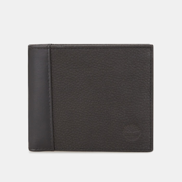 Timberland Men's Bifold Coin Pocket Wallet Grey Timberland Men's Bifold Coin Pocket Wallet Grey image number 0