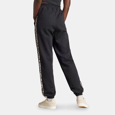 adidas Originals Women's Leopard Luxe Sweatpants Black