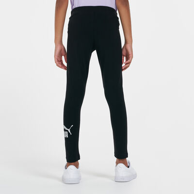 PUMA Kids' Essentials+ Logo Leggings Black