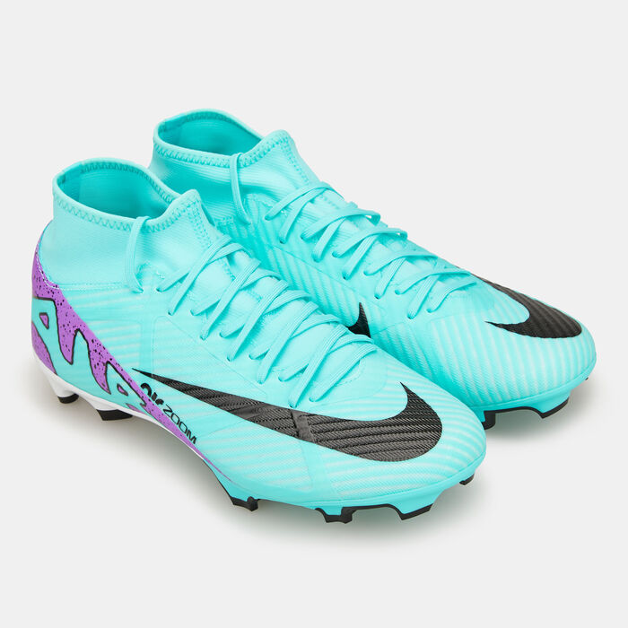 Nike Men's Zoom Mercurial Superfly 9 Academy Multi-Ground Football Shoe Green Nike Men's Zoom Mercurial Superfly 9 Academy Multi-Ground Football Shoe Green image number 2