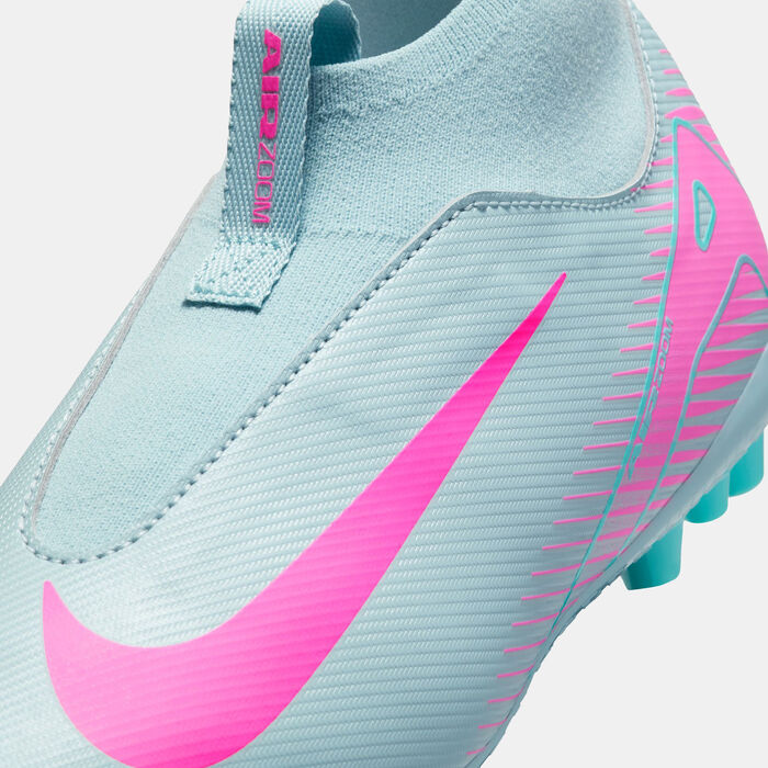 Nike Kids' Mercurial Superfly 10 Academy Artificial Grass Football Shoes Green image number 4