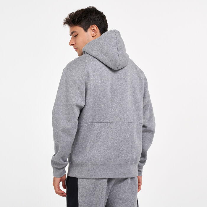 Jordan Men's Jumpman Air Full-Zip Hoodie Grey Jordan Men's Jumpman Air Full-Zip Hoodie Grey image number 1