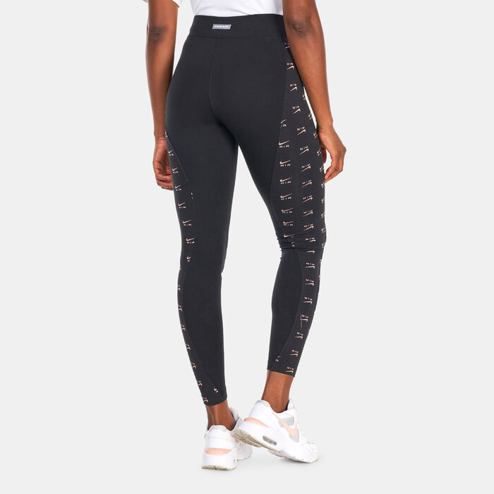 Nike Women's Air High-Waisted Full-Length Leggings Black image number 1