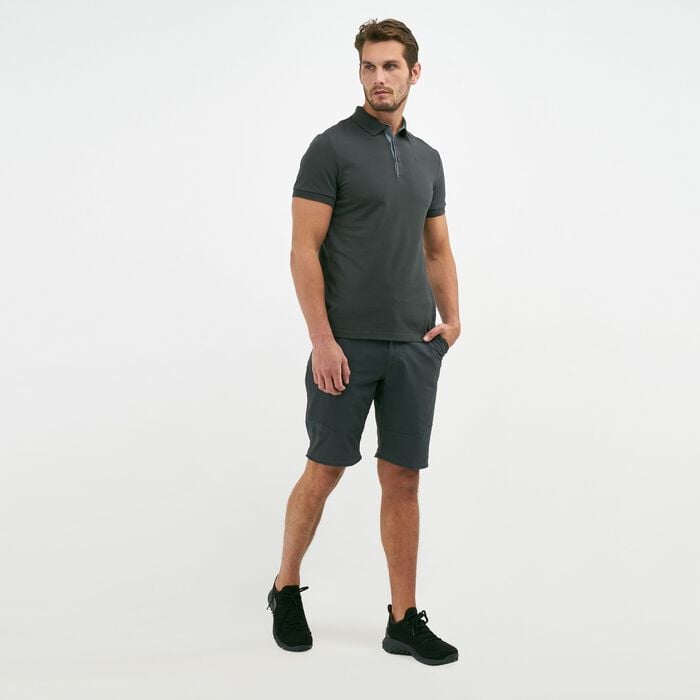The North Face Men's Premium Polo T-Shirt Grey The North Face Men's Premium Polo T-Shirt Grey image number 2