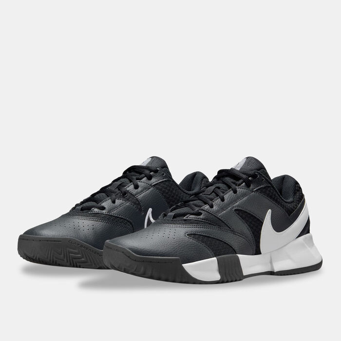 Nike Men's Court Lite 4 Tennis Shoes Black Nike Men's Court Lite 4 Tennis Shoes Black image number 1