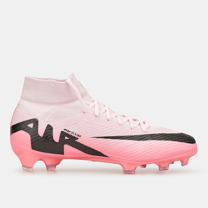 Nike Men's Zoom Mercurial Superfly 9 Pro Firm-Ground Shoe Pink image number 0