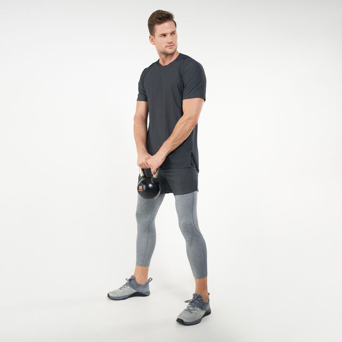 Nike Men's Pro 3/4 Tights Grey image number 2
