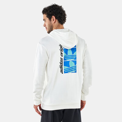 adidas Originals Men's Graphics Y2K Hoodie White adidas Originals Men's Graphics Y2K Hoodie White