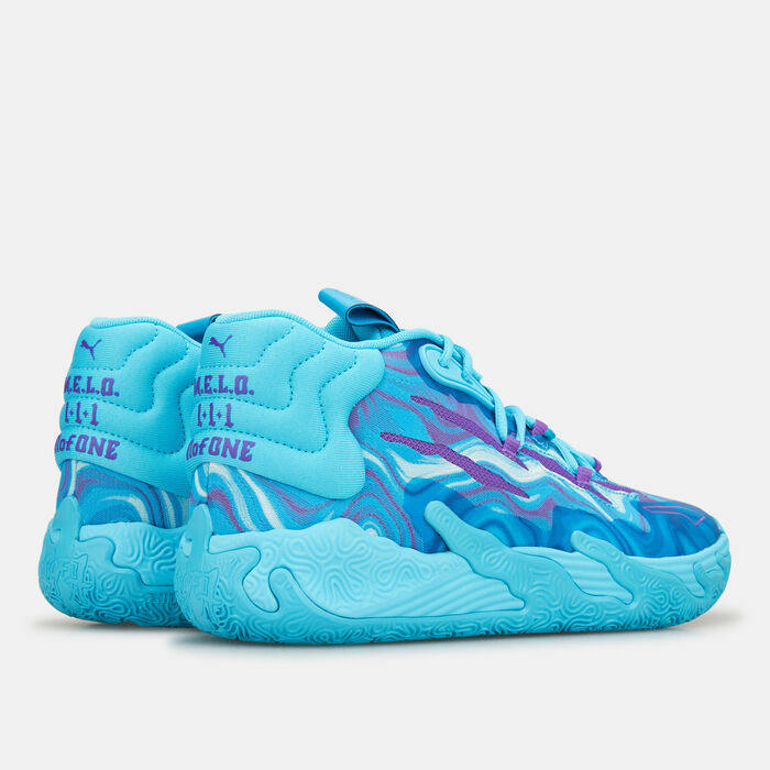 PUMA Men's LaMelo Ball MB.03 Basketball Shoes Blue PUMA Men's LaMelo Ball MB.03 Basketball Shoes Blue image number 3