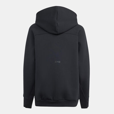adidas Kids' Z.N.E. Full-Zip Hoodie Black adidas Kids' Z.N.E. Full-Zip Hoodie Black