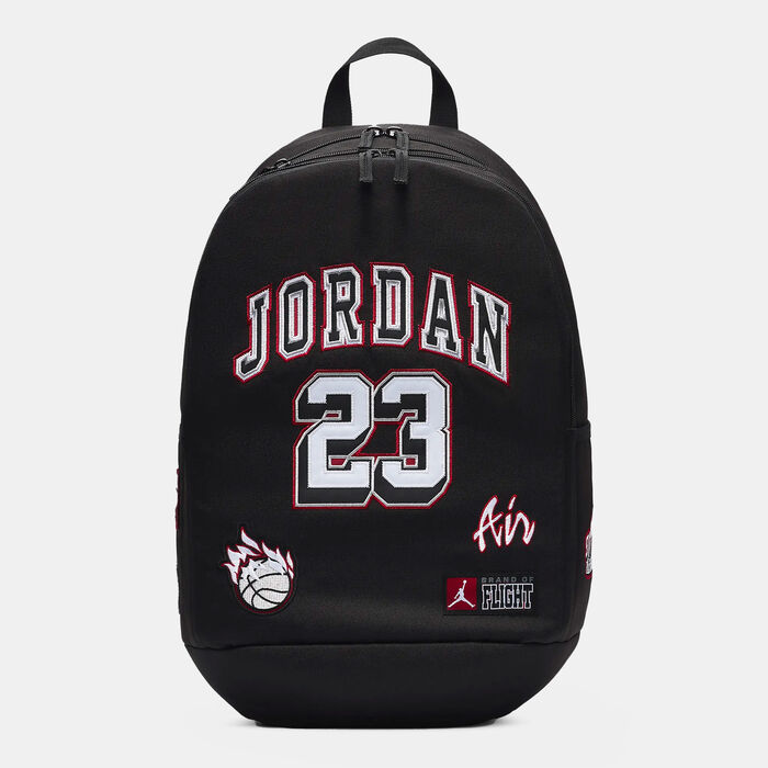 Jordan Kids' Jordan Patch Backpack Black Jordan Kids' Jordan Patch Backpack Black image number 0