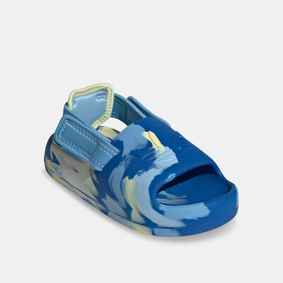 adidas Originals Kids' Adifom Adilette Slides Blue adidas Originals Kids' Adifom Adilette Slides Blue
