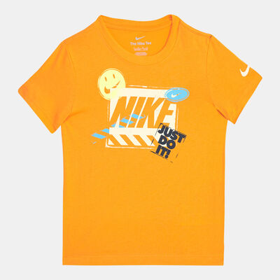 Nike Kids' Hazard Stamp T-Shirt (Younger Kids) Orange