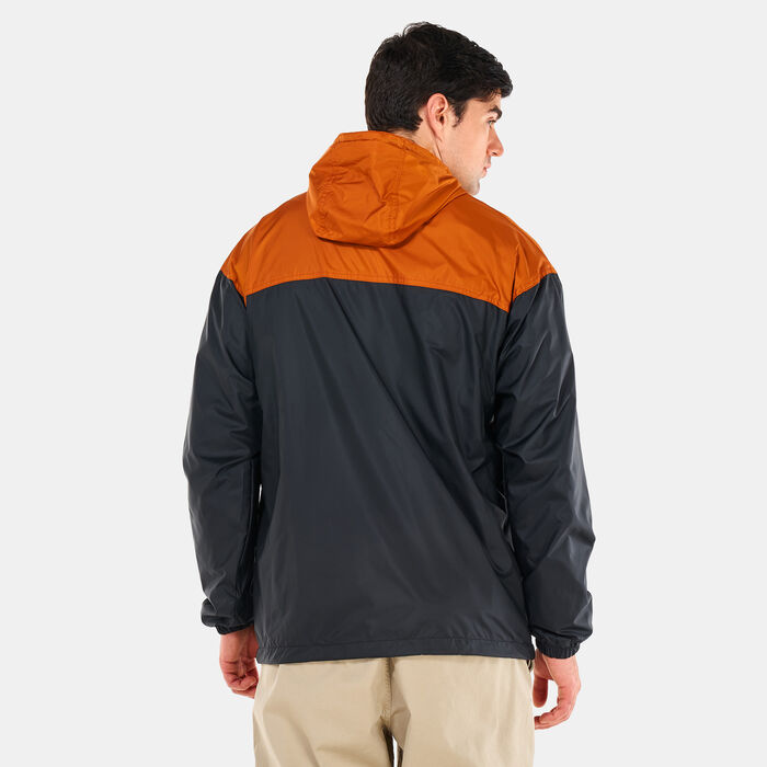 Columbia Men's Flash Challenger™ Lined Windbreaker Jacket Black Columbia Men's Flash Challenger™ Lined Windbreaker Jacket Black image number 1