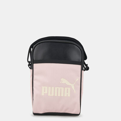PUMA Men's Campus Compact Portable Messenger Bag Pink PUMA Men's Campus Compact Portable Messenger Bag Pink