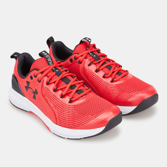 Under Armour Men's UA Charged Commit 3 Training Shoe Red Under Armour Men's UA Charged Commit 3 Training Shoe Red image number 1