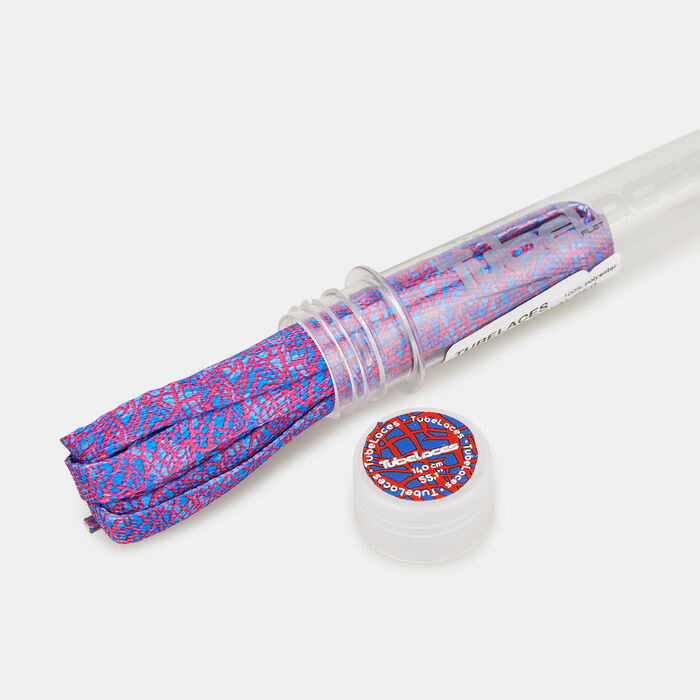 TUBELACES Flat Shoelaces (5 Pieces) Multi TUBELACES Flat Shoelaces (5 Pieces) Multi image number 1