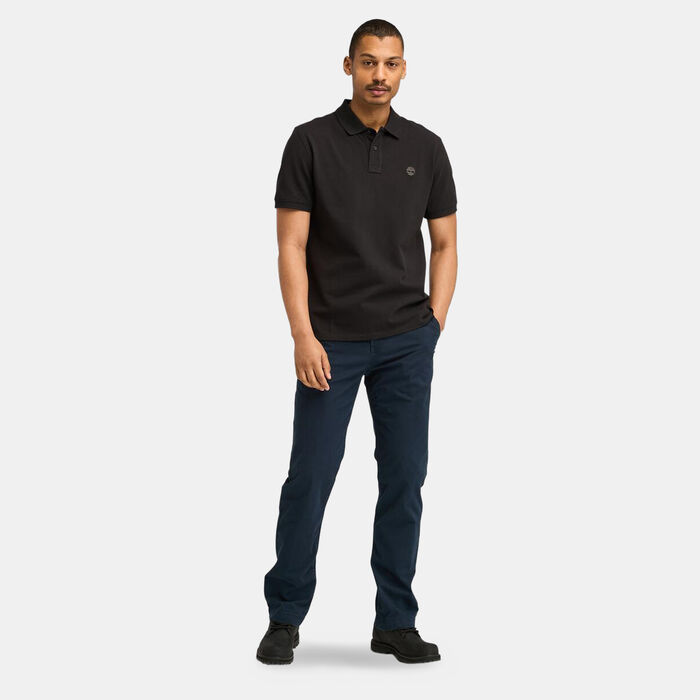 Timberland Men's MILLERS RIVER Polo Shirt Black Timberland Men's MILLERS RIVER Polo Shirt Black image number 2