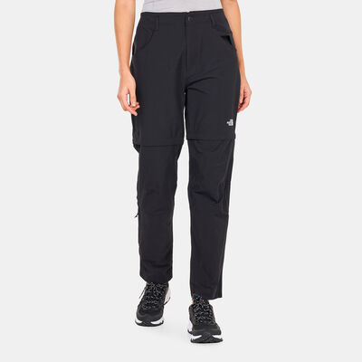 The North Face Women's Exploration Convertible Pants Black The North Face Women's Exploration Convertible Pants Black