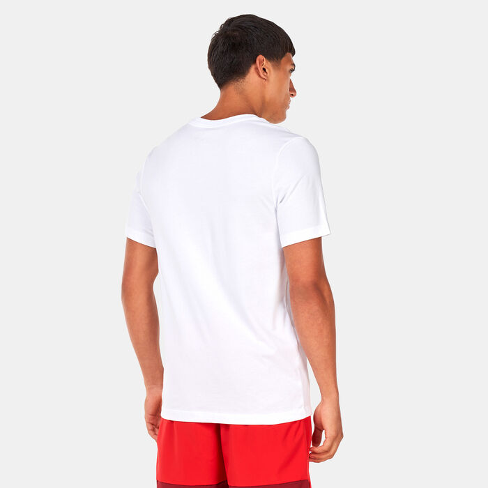 Nike Men's Dri-FIT T-Shirt White Nike Men's Dri-FIT T-Shirt White image number 1