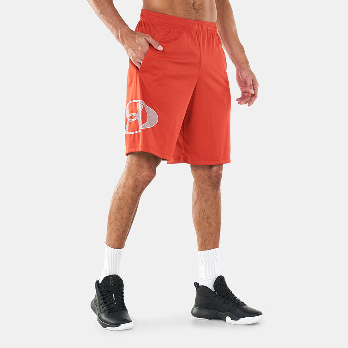 Under Armour Men's UA Tech™ Lockertag Shorts Red image number 0
