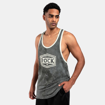 Under Armour Men's Project Rock Training Tank Top Green